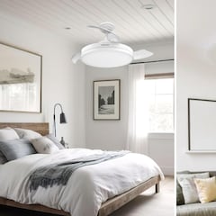 Adiós al calor: este ventilador de techo tiene seis velocidades y es apto para habitaciones de 25 metros