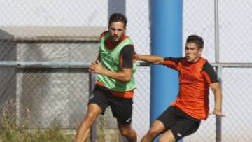 Entrenamiento del Getafe