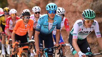 El colombiano Harold Tejada hizo parte de la escapa del día.