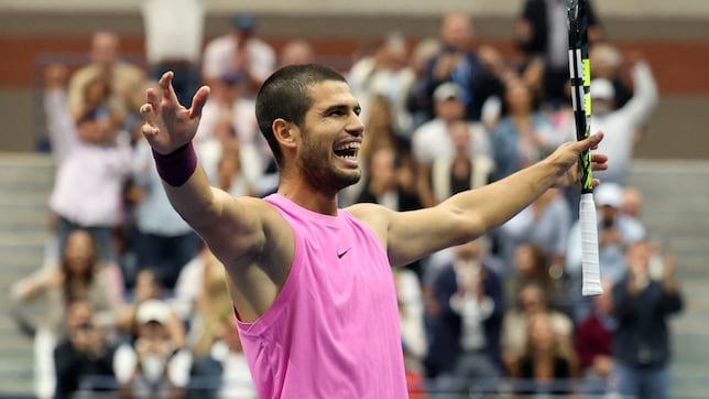 Alcaraz le da a Sinner un doble golpe de autoridad en el US Open
