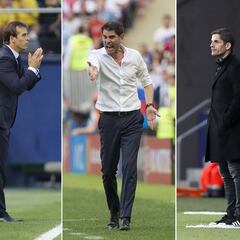 ¿Cuántos seleccionadores ha tenido España desde 2016 y cuánto han durado en el cargo?