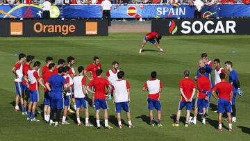 Del Bosque prueba el mismo once pero puede haber cambios