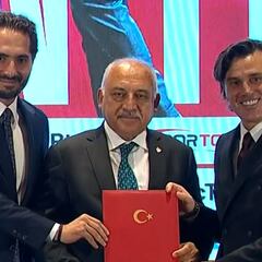 Montella, en su presentación con Turquía: “No dudé en aceptar el puesto”