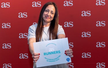 Los runners de AS con sus camisetas para la Zúrich Rock 'n' Roll Running Series Madrid. Jersey amarillo maratón,  gris media maratón y rojo 10 km.
