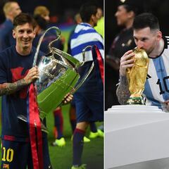 5 jugadores que ganaron la Champions League y el Mundial