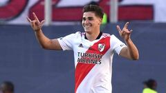 Julián Álvarez, con River.