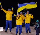 La estruendosa ovación a Ucrania al desfilar en la inauguración de los Juegos Olímpicos de Invierno
