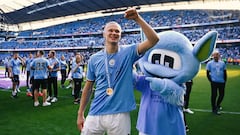 Haaland investigated for consussing City mascot “Moonbeam”