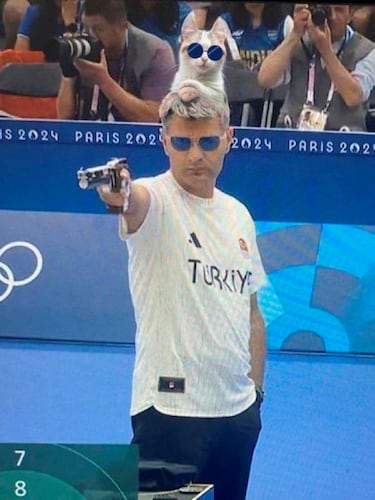 El arte inspirado en Yusuf Dikec, el John Wick turco