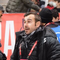 Imanol acudió al vestuario del Zamora para dar ánimos tras eliminarles con la Real