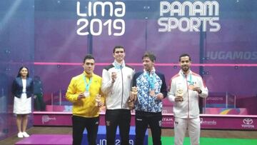 Elías, el peruano que hace historia en el squash