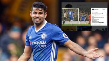 Diego Costa responde tras ser apartado por Conte