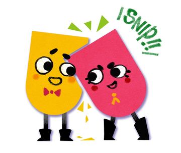 Ilustración - Snipperclips - ¡A recortar en compañía! (NSW)