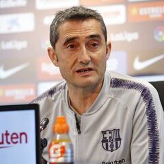 Valverde: "Nunca hay un escenario idóneo para dosificar a Messi"