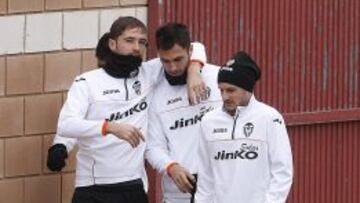 Piatti, entrenamiento del Valencia