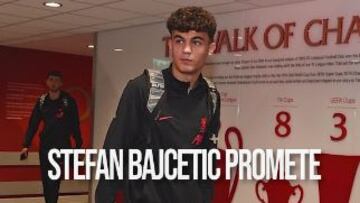 Bajcetic, el joven español de Liverpool que promete
