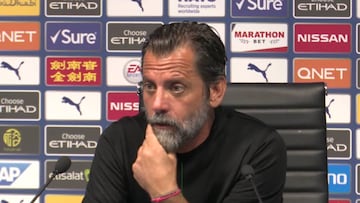 El solemne discurso de Quique Sánchez Flores tras perder 8-0