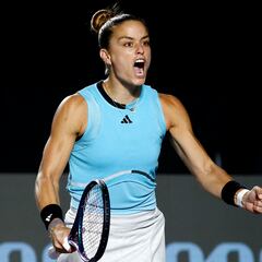 Sakkari termina con el sueño de la colombiana Arango