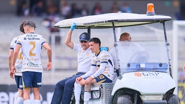 Pumas confirma lesión de Leonardo Suárez