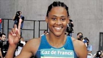 <b>RESURGE. </b>Marion Jones ya se impuso en París con 10.92.