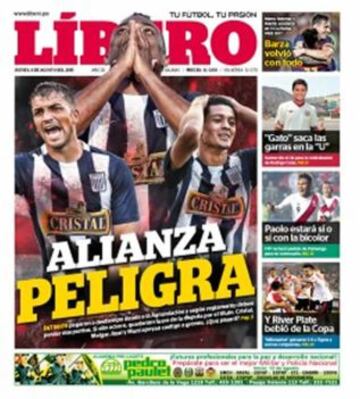 Portadas de la prensa deportiva