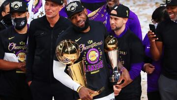 LeBron revels in Lakers' title: "I want my respect"