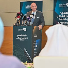 Gianni Infantino: “Qatar 2022 será el Mundial más accesible e inclusivo”