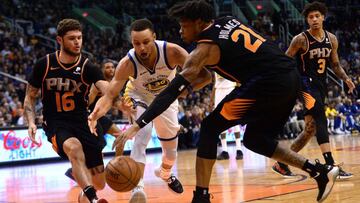 Los Warriors remontan 17 puntos y se escapan en el Oeste