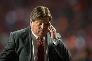 Miguel Herrera volvió a la dirección técnica con Xolos y no logró calificar al equipo a la fase final del Clausura 2016. 