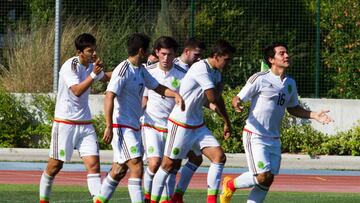 El cuadro Tricolor se fue eliminado en fase de grupos en el torneo Esperanzas de Toulon 2015.