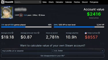 This is the price of your Steam account: find out how much you have spent and what games you have quit