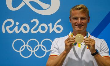 Marcus Cooper consiguió el oro olímpico en la modalidad de piragüismo sprint K1 1.000m con un tiempo de 3:31.447.