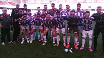 Borja Jim¨¦nez, durante su etapa en el Real Valladolid Promesas.