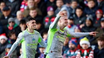 Resumen y goles del Crystal Palace vs Manchester City, jornada 16 de la Champions League 25-26