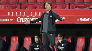 Lopetegui, ante el Alavés.