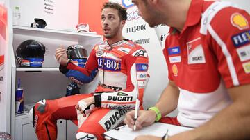 Andrea Dovizioso en Sepang.