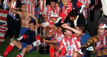 Los h¨¦roes del doblete del Atl¨¦tico se despiden de Antic