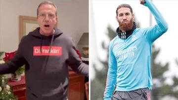 La viral contestación de Ramos al vídeo de Soria que pedía penalti del camero