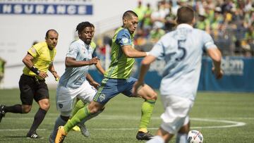 Horario, canal de TV y c&oacute;mo ver online Sporting KC - Seattle Sounders. Todas las acciones del partido de la Semana 7 de la MLS minuto a minuto.