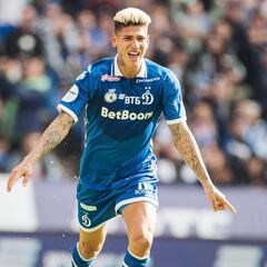 Carrascal anota doblete y mete a Dinamo Moscú en la pelea