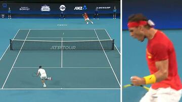 En 2020 no le para nadie: primer puntazo marca de la casa de Nadal para la victoria de España