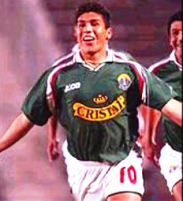 El goleador paraguayo estuvo en Audax Italiano entre el 2001 y 2003.