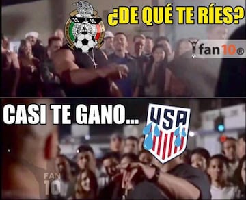 Los memes del empate entre México y USA en el azteca