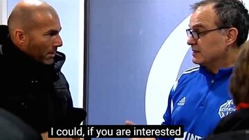 Bielsa asks Zidane if he'd like a training session masterclass: "I hope you don't think I'm vain..."