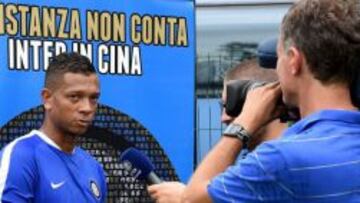 Guarín iniciará su cuarta temporada con el Inter