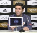 Marcelino: "Somos mejor equipo que el que ganó el año pasado"