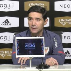 Marcelino: "Somos mejor equipo que el que ganó el año pasado"