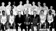 Los Celtics campeones de 1963.