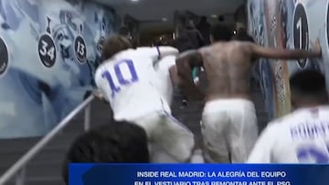 Hay muy poco que añadir a este vídeo: vean el camino de Modric del césped al vestuario