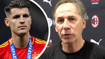 Baresi avisa al resto de jugadores del Milan con la llegada de Morata